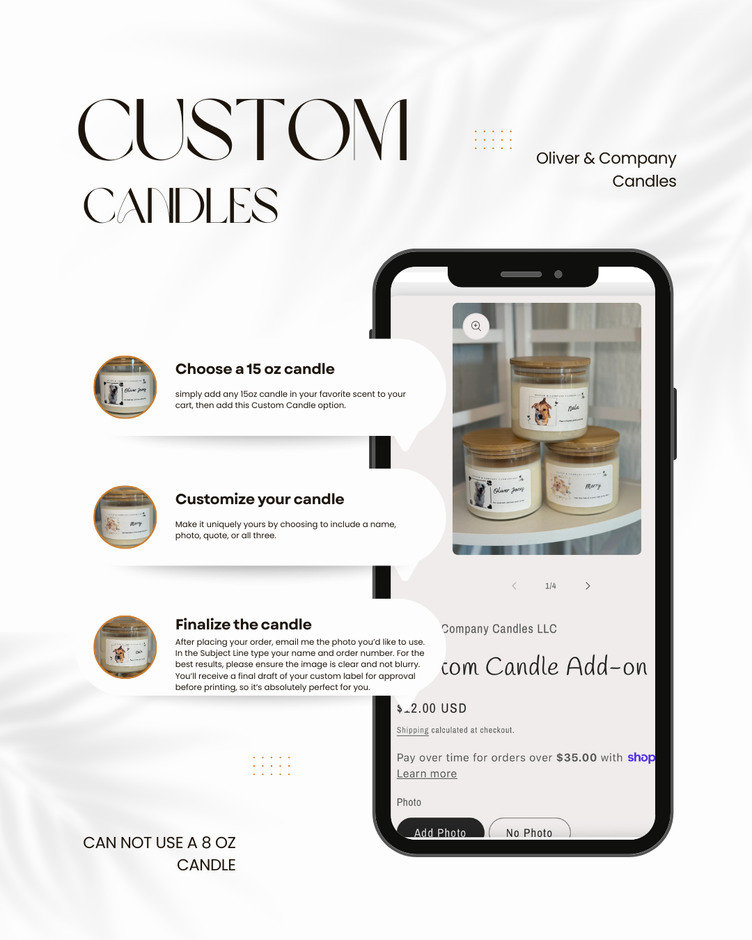 Custom Candle Add-on