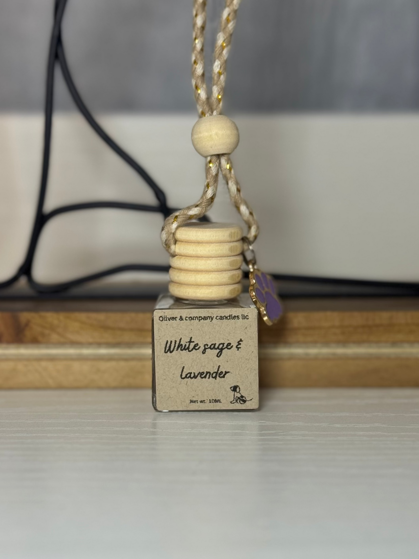 White sage & lavender car diffuser