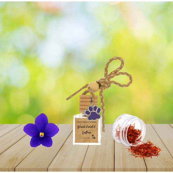 Black Violet & Saffron