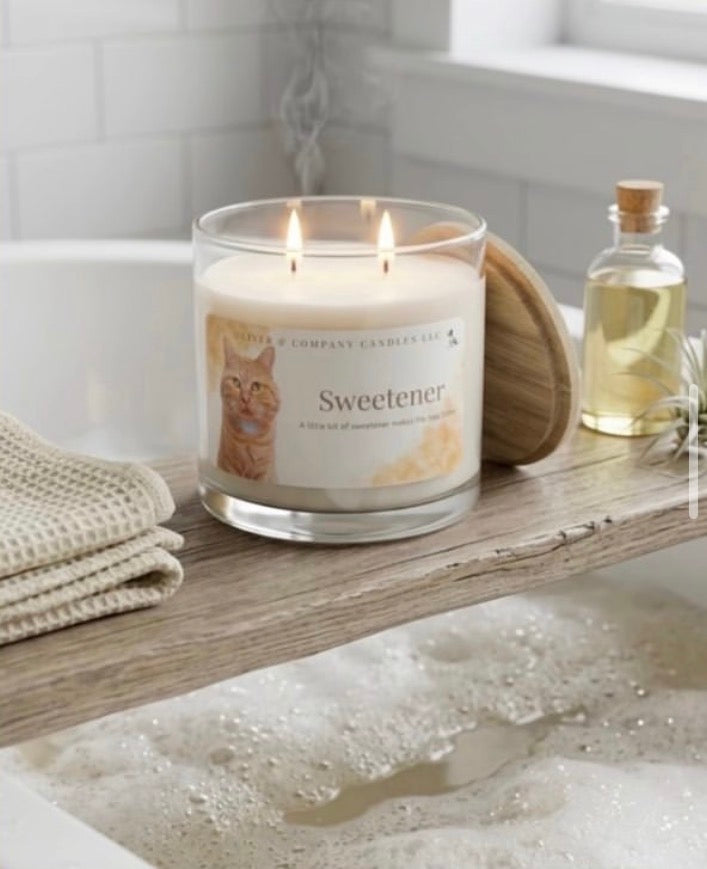 Sweetener candle
