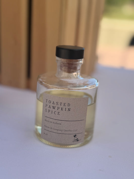 Toasted pumpkin spice reed diffuser