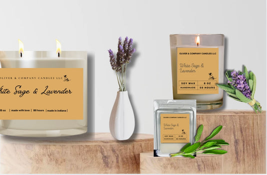 White sage & lavender