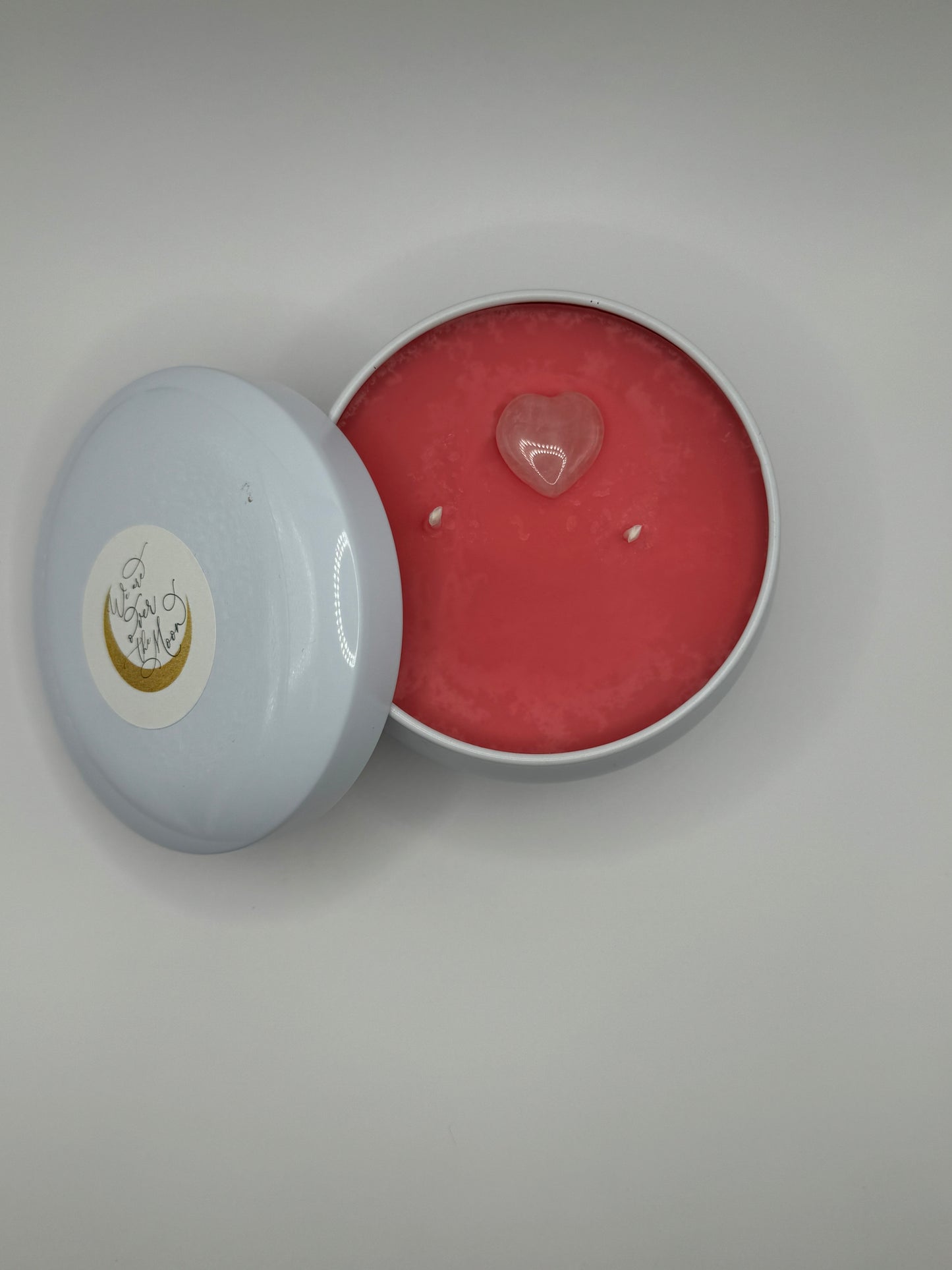 Bubble tin candle