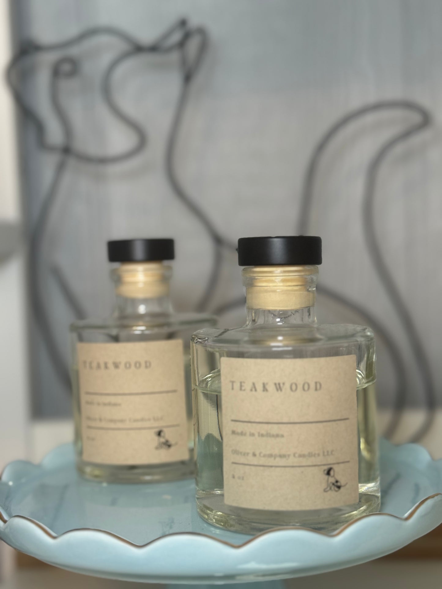 Teakwood reed diffuser