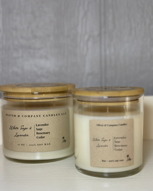 White sage & lavender